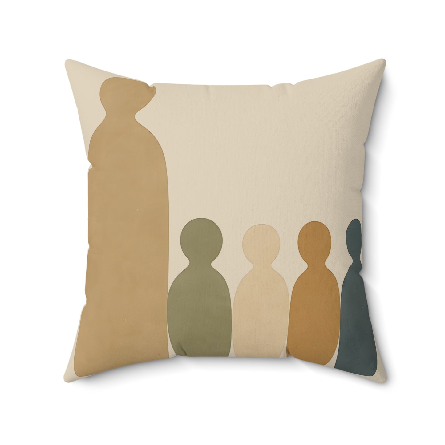 Coussin Émotionnel Scandinave – “HyggeFam” 🕯️