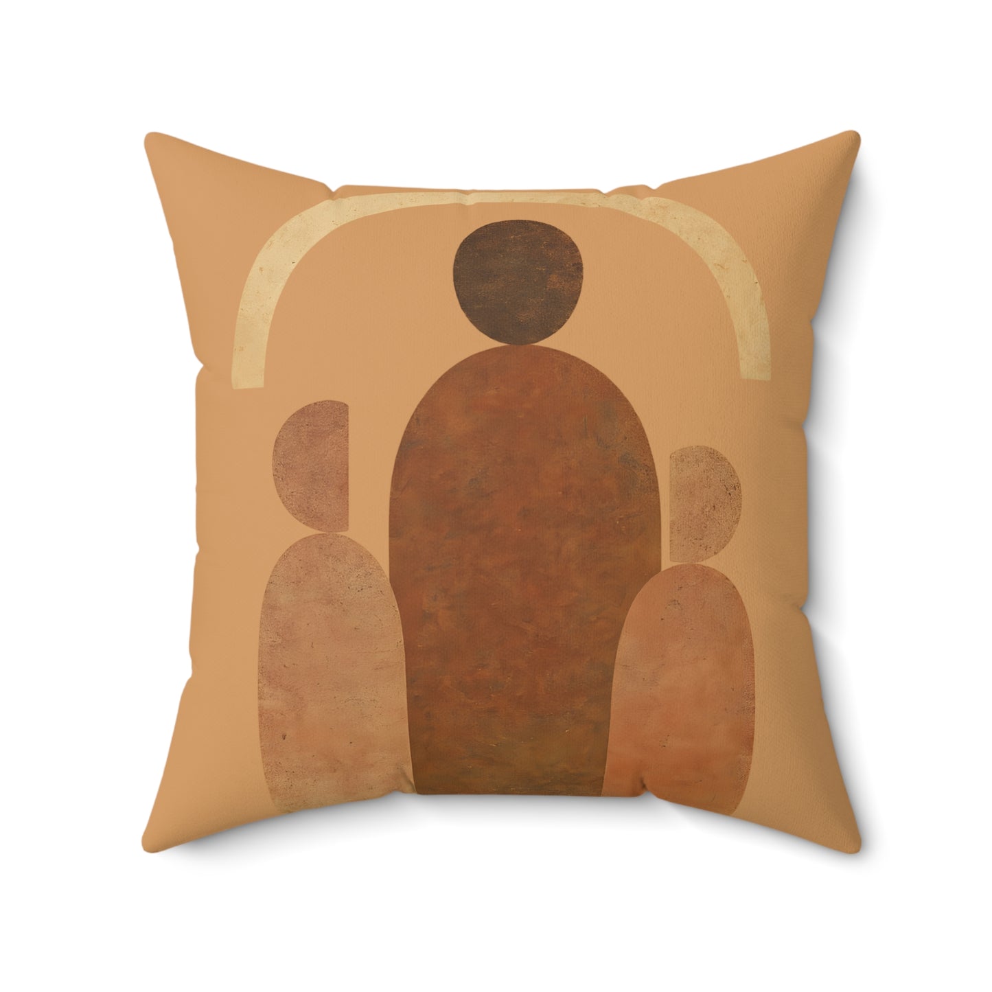 Coussin Émotionnel Vintage – “Écho Silencieux” 🪞