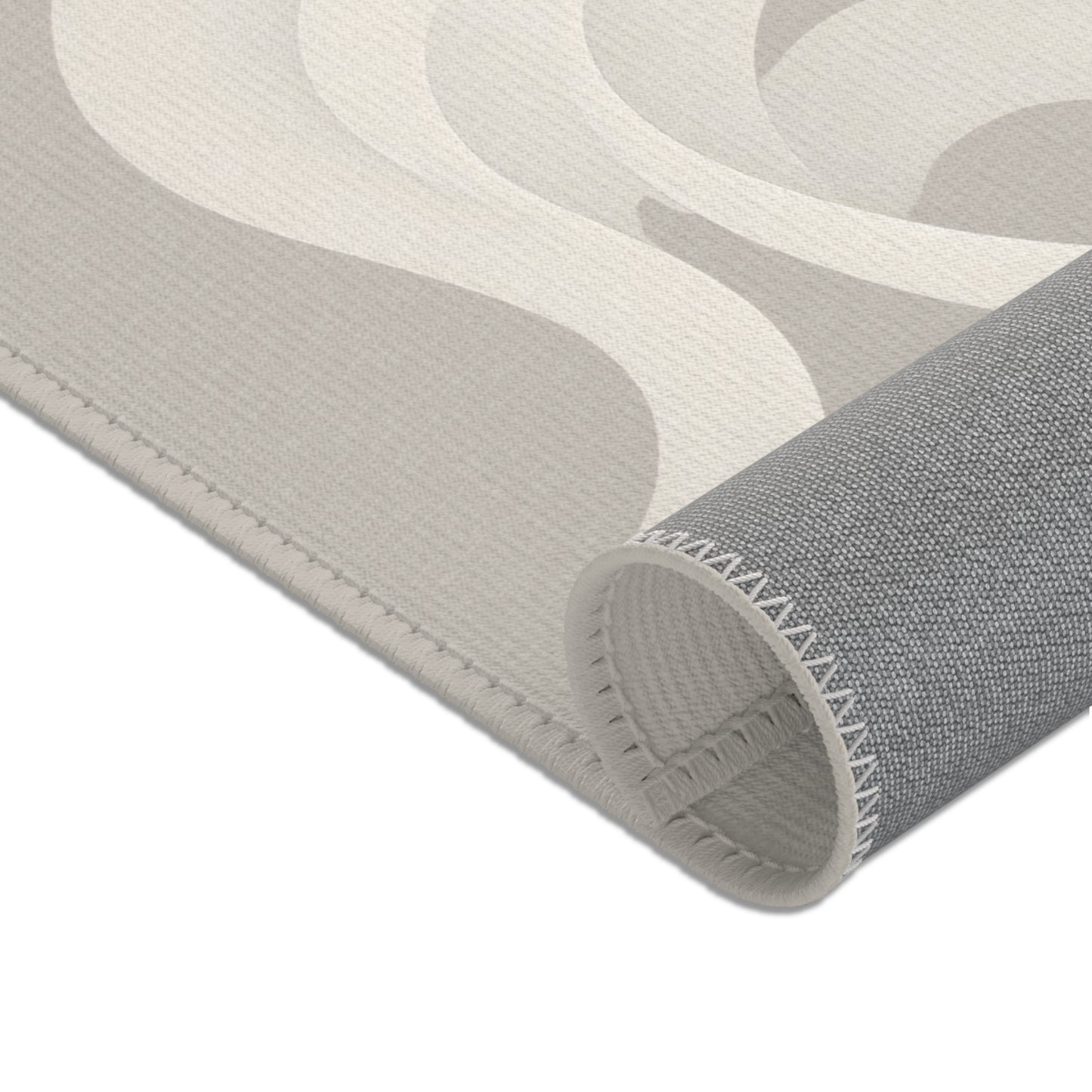 Tapis Émotionnel Monochrome – “Âmes liées” 🤍