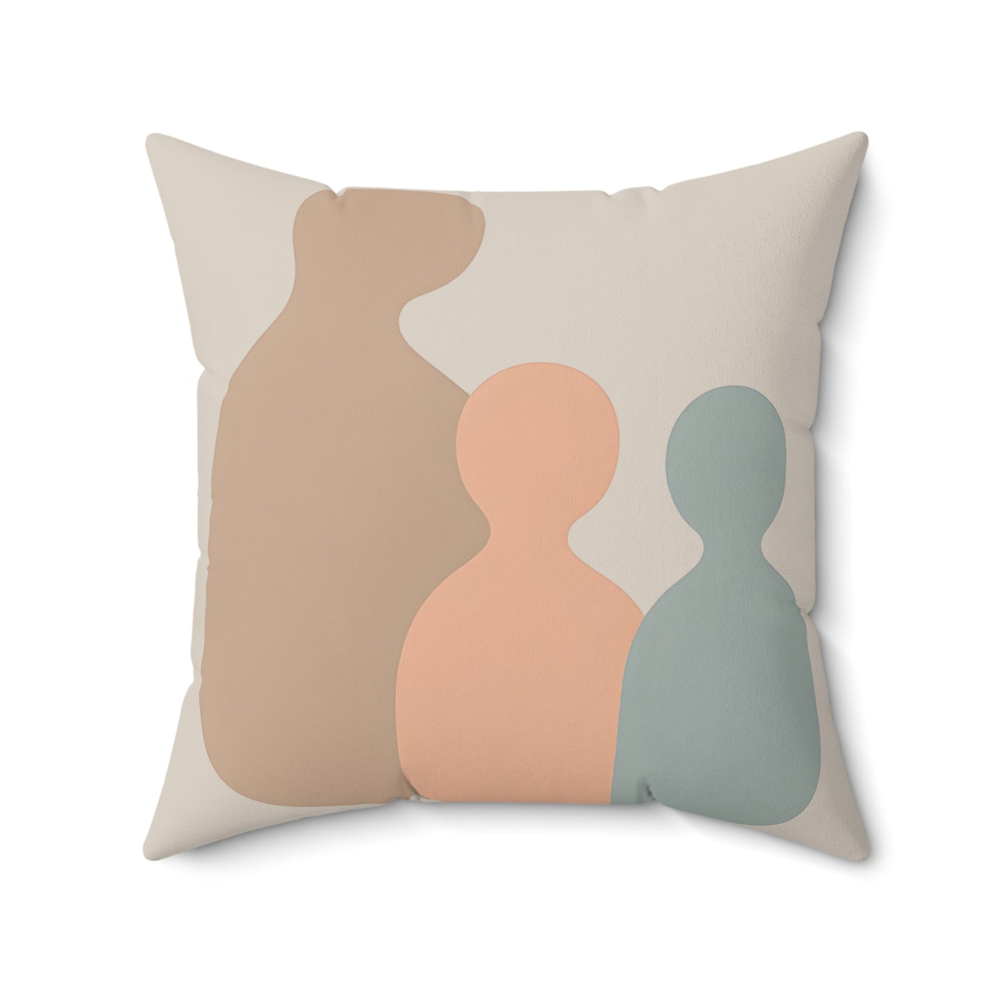 Coussin Émotionnel Scandinave – “Échos de Famille” 🧘♀️