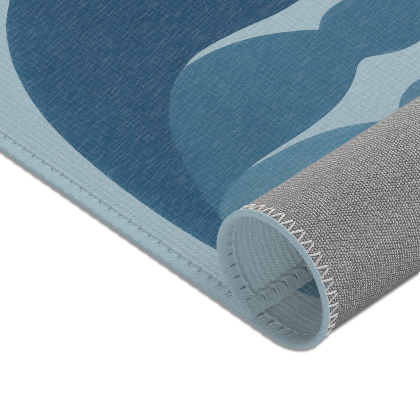 Tapis Émotionnel Monochrome – “Lien Invisible” 💙