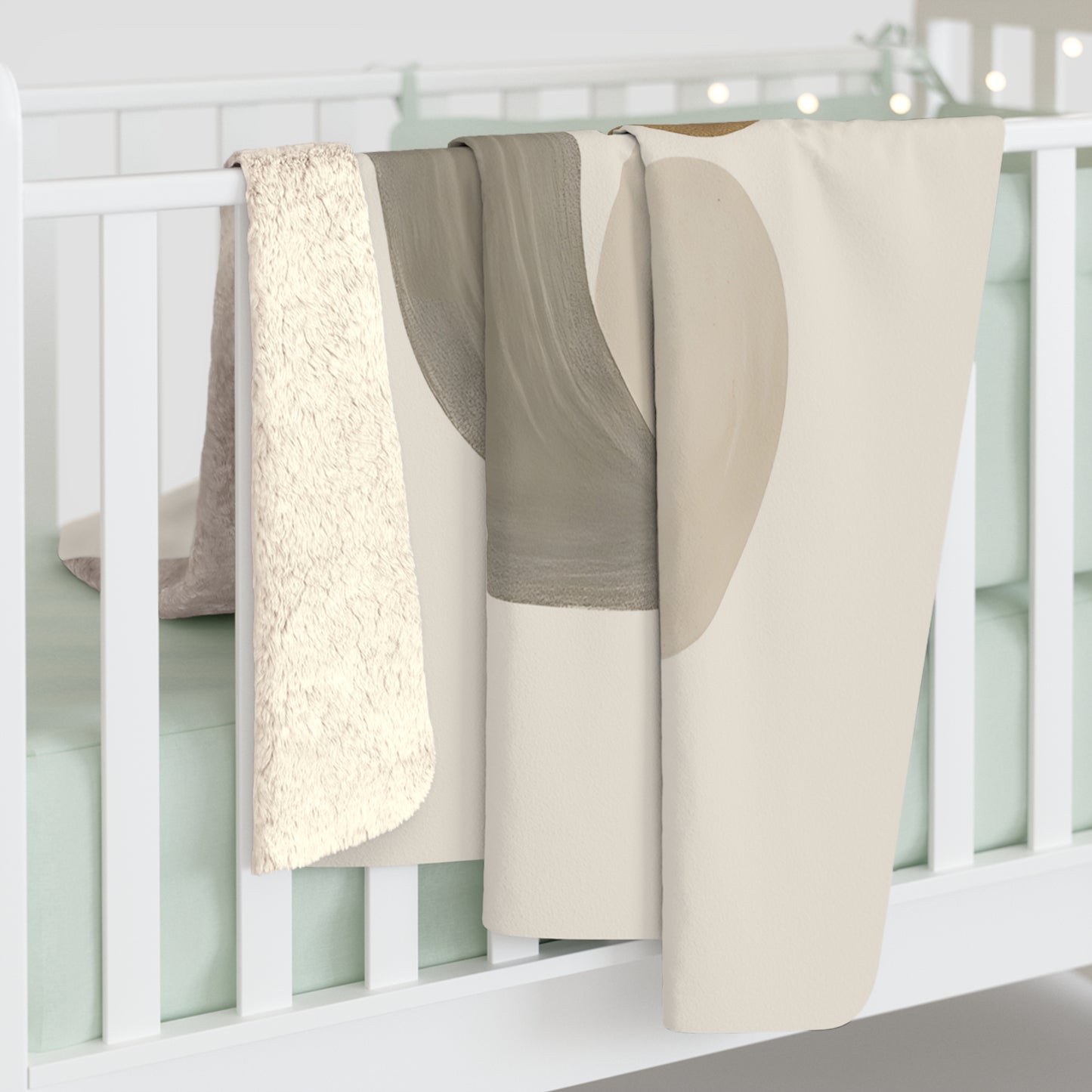 Plaid Sherpa Japonais – “En-no-wa” (縁の輪) 🧘‍♂️