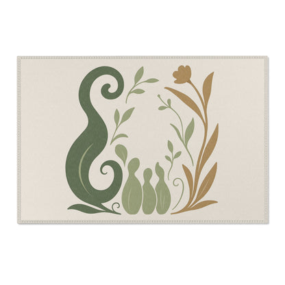 Tapis Émotionnel Botanique – “Racines Unies” 🪴