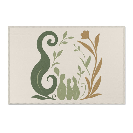 Tapis Émotionnel Botanique – “Racines Unies” 🪴