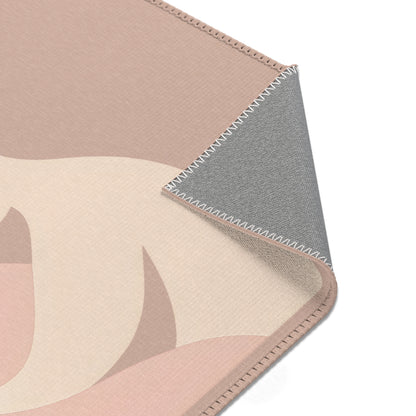 Tapis Émotionnel Minimaliste – “Étreinte Abstraite” 🫂