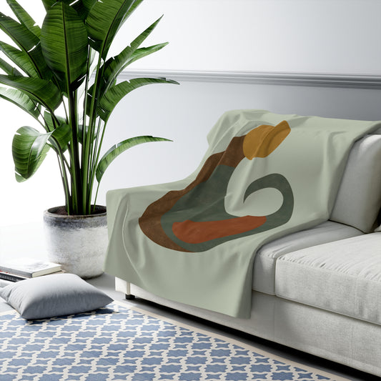 Plaid Sherpa Vintage – “L’Essence du Lien” 🪞