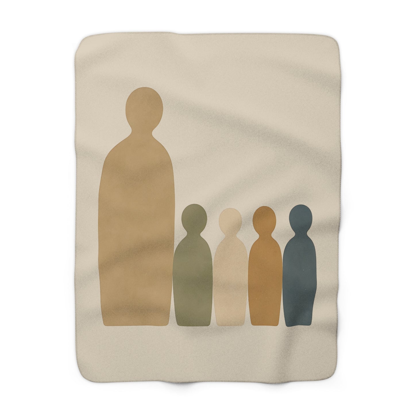 Plaid Sherpa Scandinave – “HyggeFam” 🕯️