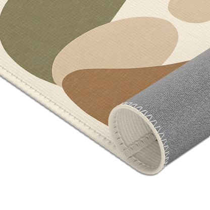 Japanese Zen Rug “Kizuna Zen” – Emotional Abstract Design for Living Room or Bedroom 