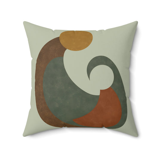 🪞 Coussin Émotionnel Vintage – “L’Essence du Lien”
