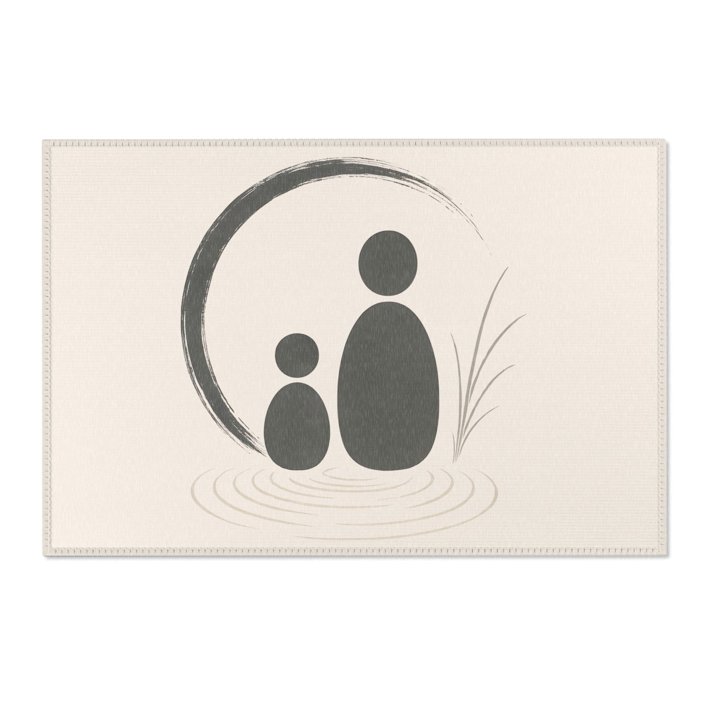 Tapis Émotionnel Japonais – “Iki no Kizuna” (息の絆) 🧘