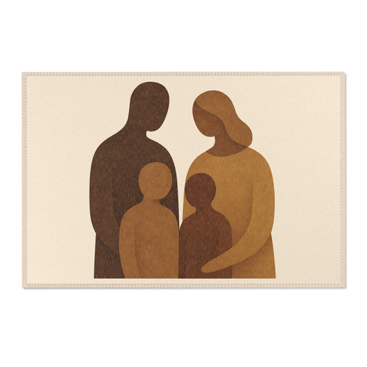 Tapis Émotionnel Vintage – “Échos d’Hier” 🪞