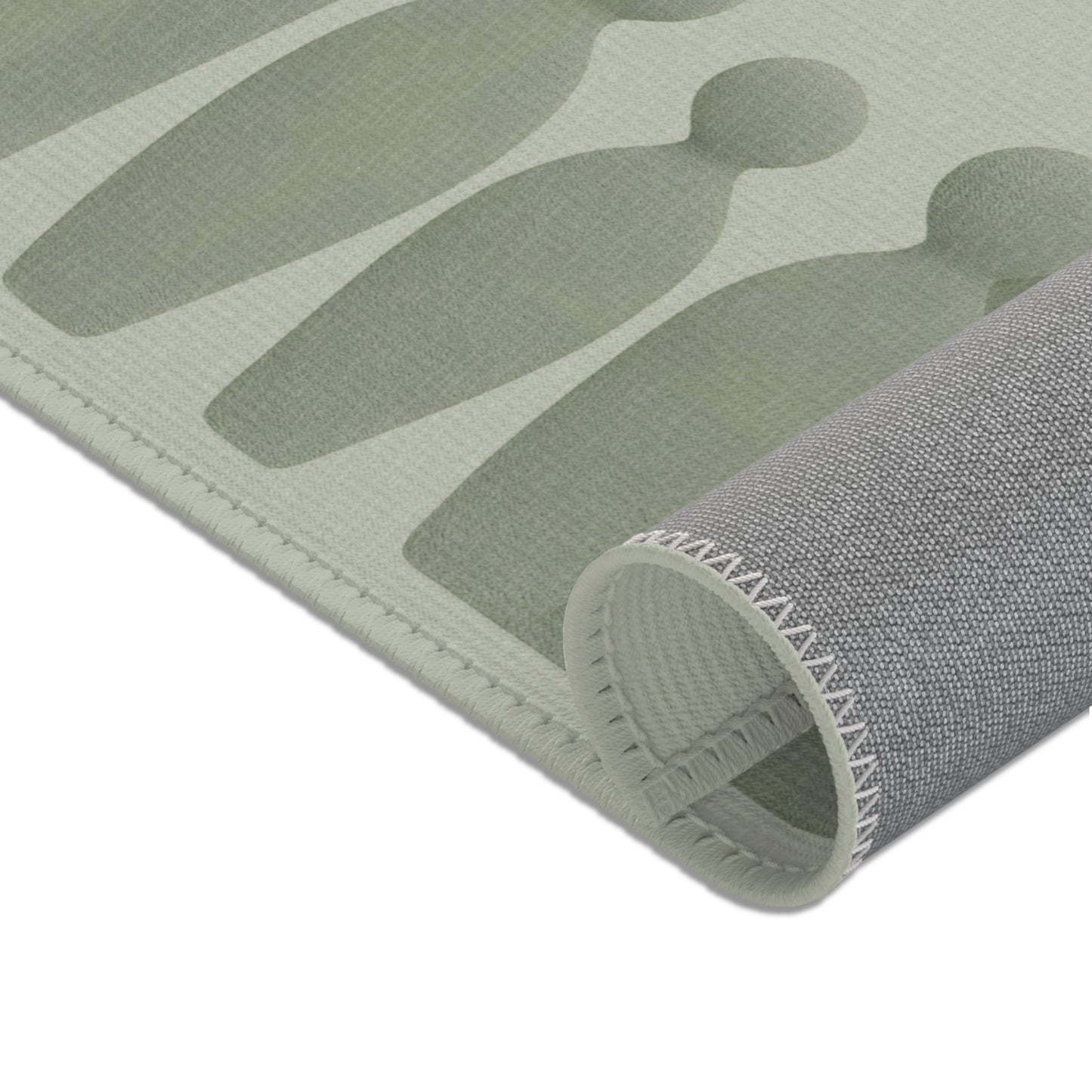 Tapis Émotionnel Monochrome – “Écho des Cœurs” 💞
