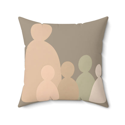 Coussin Émotionnel Minimaliste – “Nid Silencieux” 🧘‍♀️