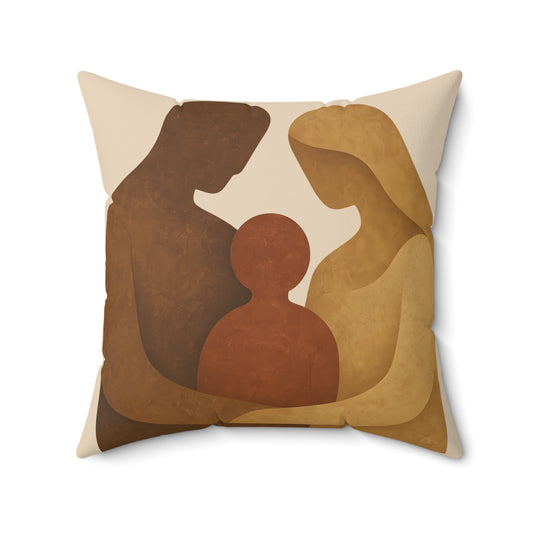 Coussin Émotionnel Vintage – “Étreinte du Temps” ⏳