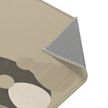 Japanese Zen Rug “Shinzen” – Emotional Abstract Design for Living Room or Bedroom 